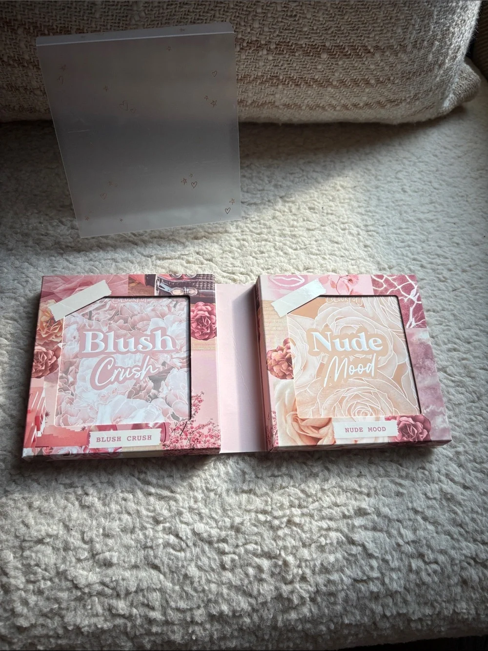 ColourPop Blushing Nude Palette Duo, Set of Two, Blush Crush, Nude Mood, NWT